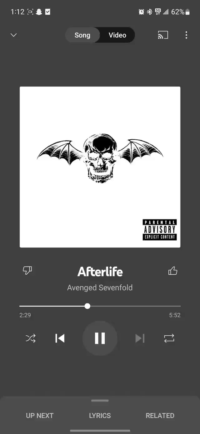 112228 @ BF ul Song Video I Afterlife Avenged Sevenfold il UP NEXT LYRICS  RELATED - iFunny Brazil