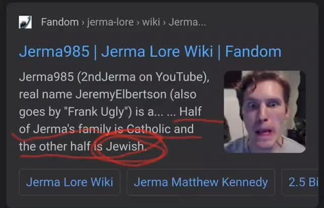 Jerma Sus, Jerma Lore Wiki