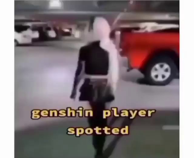 Genshin player spotted - iFunny Brazil