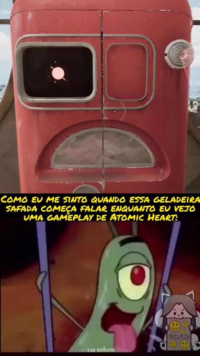 Cara que comprou atomic heart vendo que as 6 horas de secs são apenas  assédio por uma geladeira Eletrolux: - iFunny Brazil