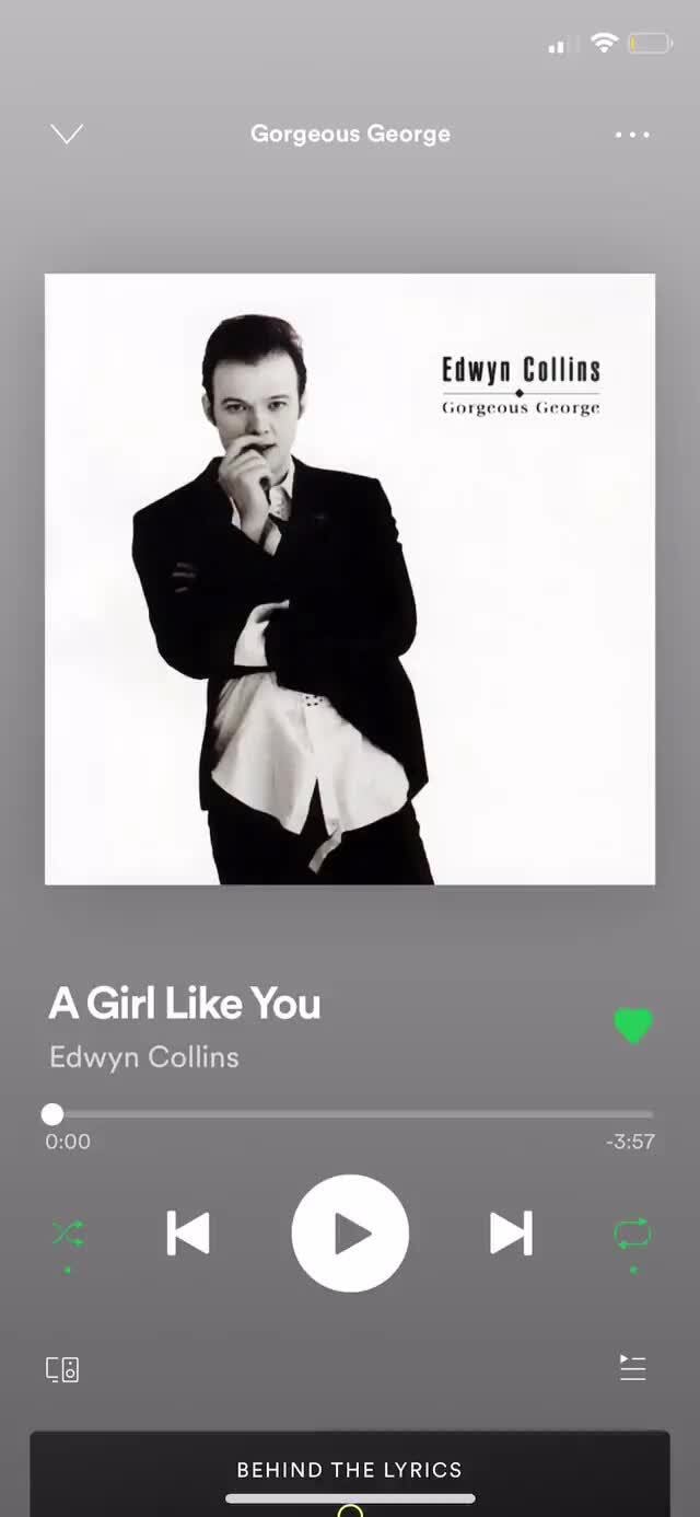 A GIRL LIKE YOU (TRADUÇÃO) - Edwyn Collins 