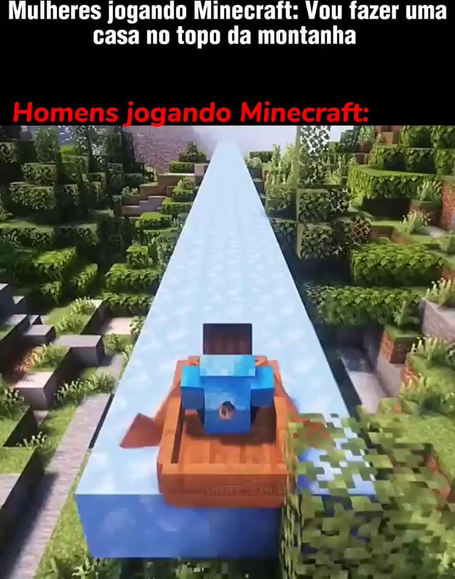 Minecraft: CONSTRUINDO UMA CASA NA MONTANHA - como construir no