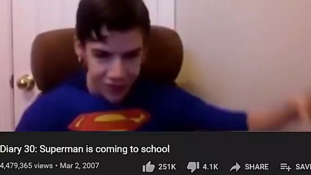 Diary 30: Superman is coming to school 4,479,365 views 