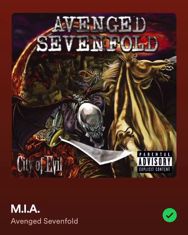 Song #40 Avenged Sevenfold - Afterlife - iFunny Brazil