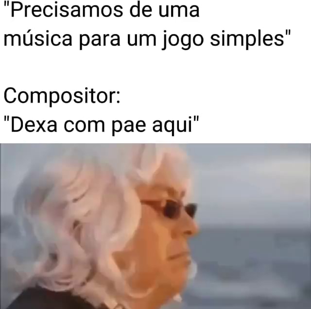 E só para criar uma música para um jogo mobile de carro, não precisa  exagerar DO Compositores de RADISA - iFunny Brazil