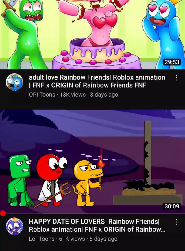 RAINBOW FRIENDS Roblox Animations MEMES! 