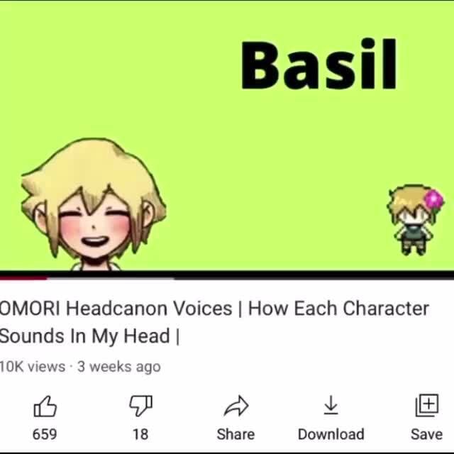 Some basil headcanons : r/OMORI