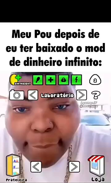 Pou Infinito 😍 : r/ShitpostBR