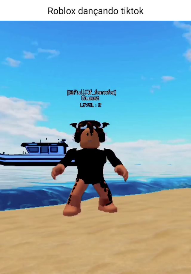 Roblox dançando tiktok Caixas Leva - iFunny Brazil