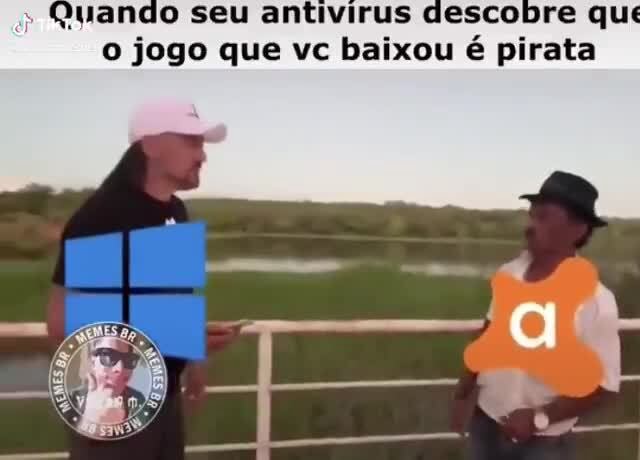 Viusica do Instalador de Jogos pirata começa a tocar: Mê êu pc, Antivirus  Eu - iFunny Brazil