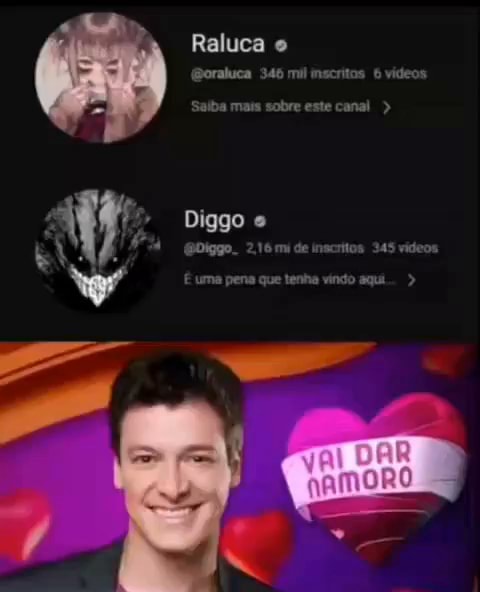 Diggo X Raluca Raluca fBoraluca 346 mil mscritos 6 vídeos Saiba mais sobre este canal ...