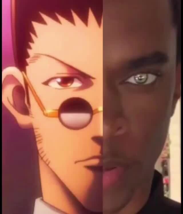 Leorio stare Meme 