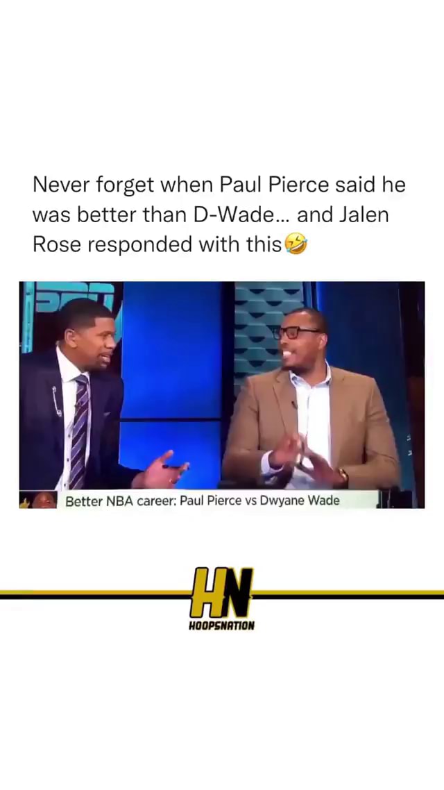 Jalen rose best sale paul pierce