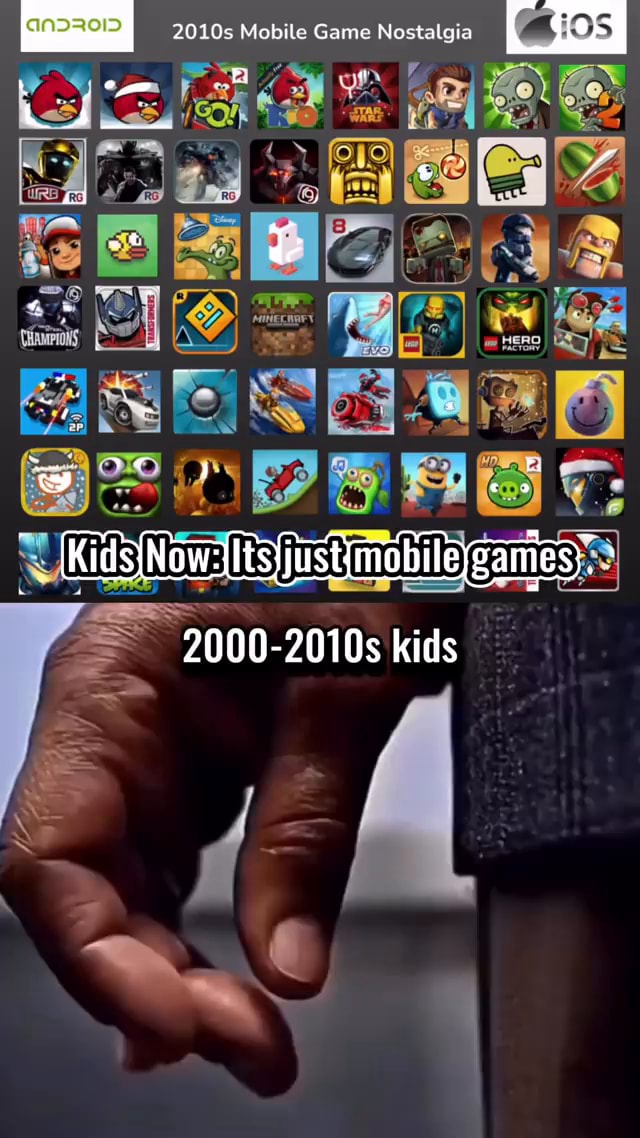 I 2010s Mobile Game Nostalgia BA games 2010s kids - iFunny Brazil