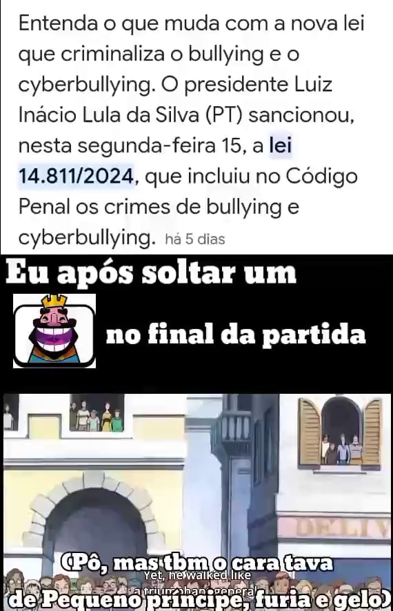 Entenda O Que Muda Com A Nova Lei Que Criminaliza O Bullying E O ...