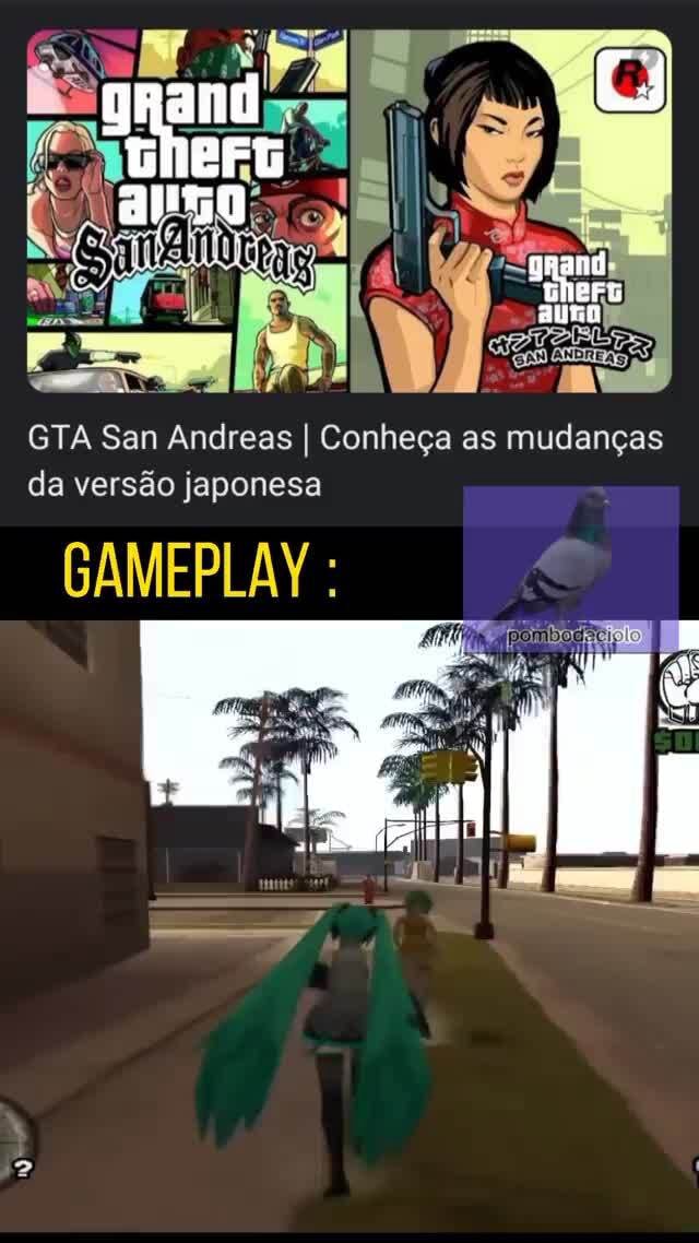 Vou jogar GTA San andreas sério, sem usar código. Eu 5 min depois:  CEBOLINHA GAMES I - iFunny Brazil