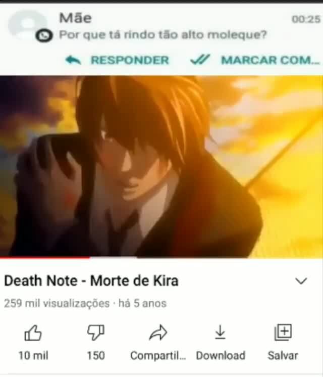 A Morte de Kira (Death Note) 