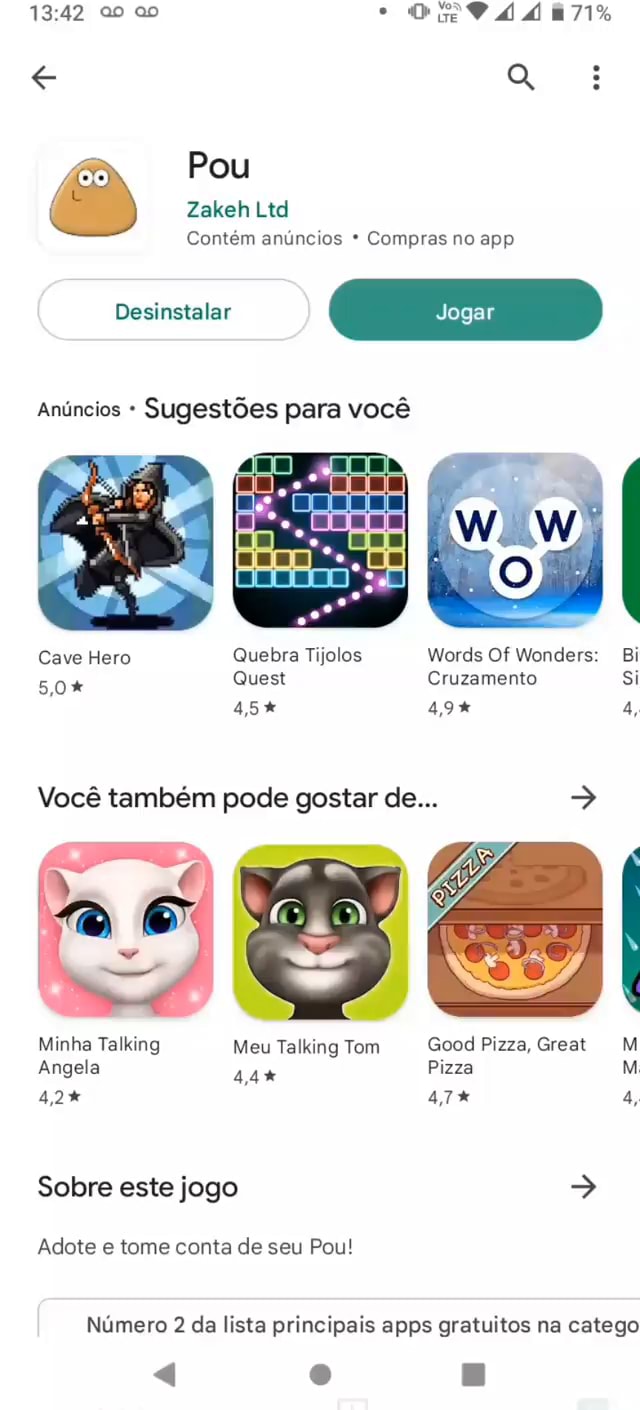 Jogo de macho Avaliação Escolha dos editores Família Pou Zakeh Ltd * Casual  * Simulação *