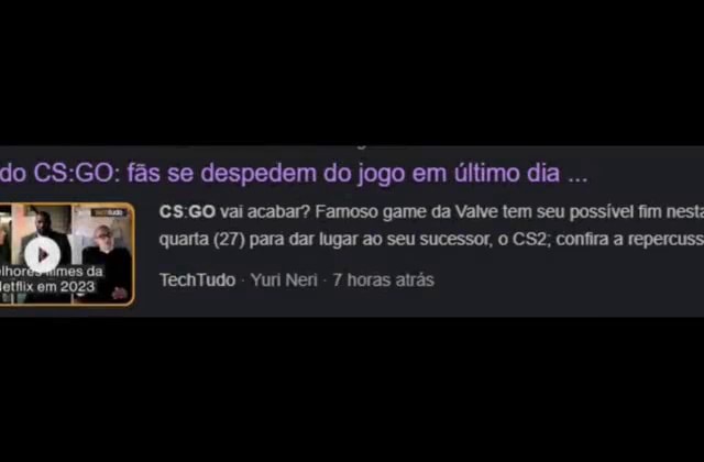 Fim do CS:GO: fãs se despedem do jogo em último dia disponível