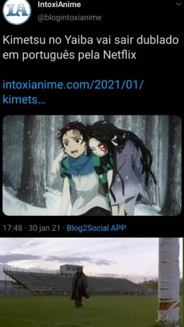 SAIU A DATA DO FILME DUBLADO NA NETFLIX - Demon Slayer - Kimetsu