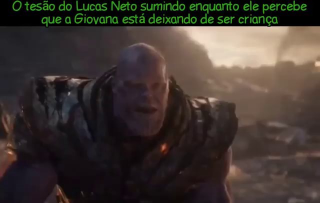 O Tesão Do Lucas Neto Sumindo Enquanto Ele Percebe Que A Giovana Está