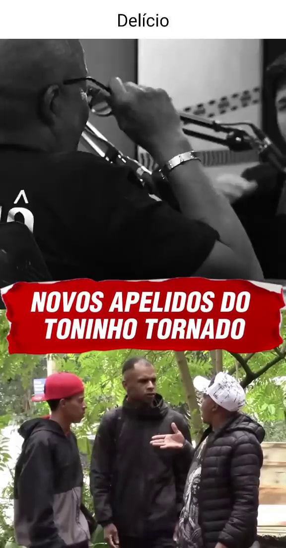 Apelidos Inéditos do Toninho Tornado