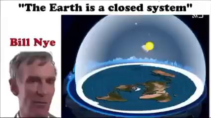 The Earth is a closed system