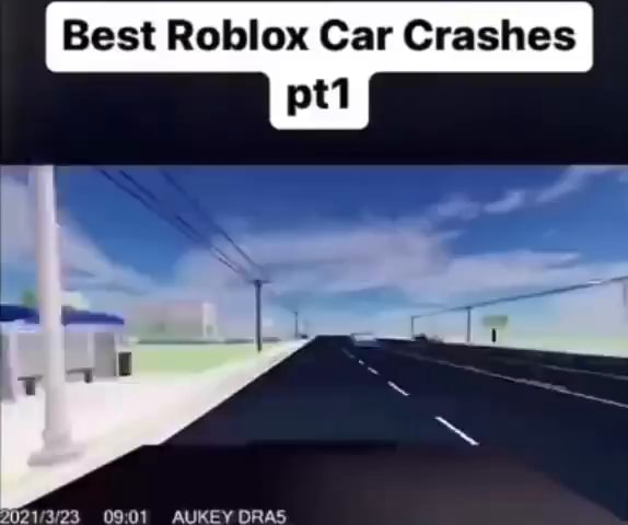 ACIDENTE NO SIMULADOR DE CARRO DO ROBLOX!! 