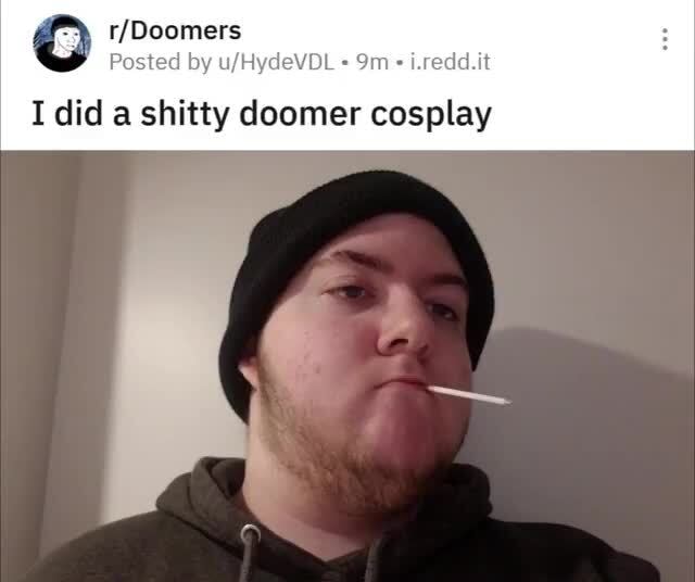 Doomer Girl meme cosplay : r/memes