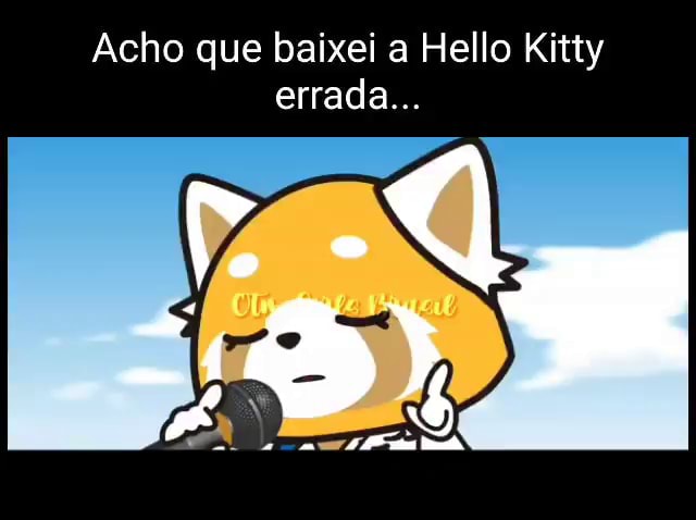 BRO a brazilian store accidentally tried to sell one of those traumacore  hello kitty edits as a coloring page HELP - iFunny