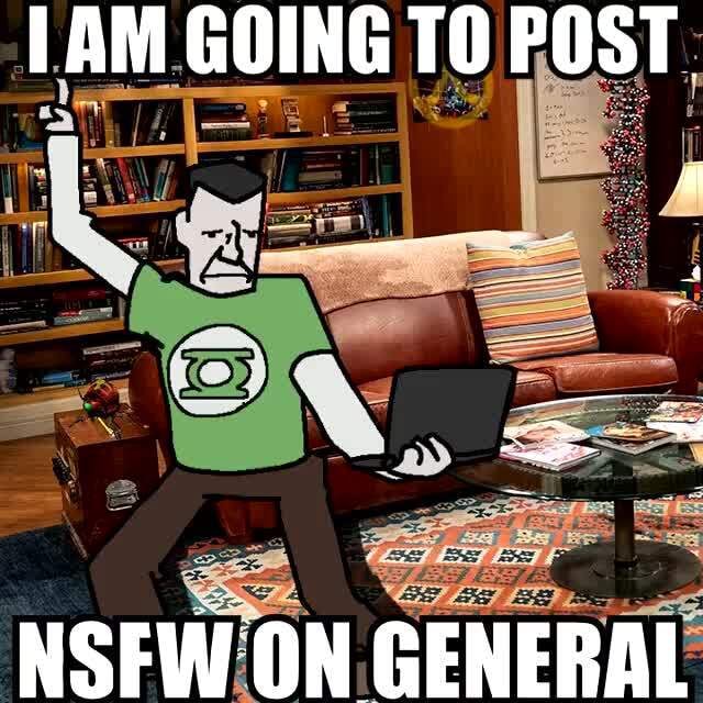 I WILL POST NFSW IN GENERAL