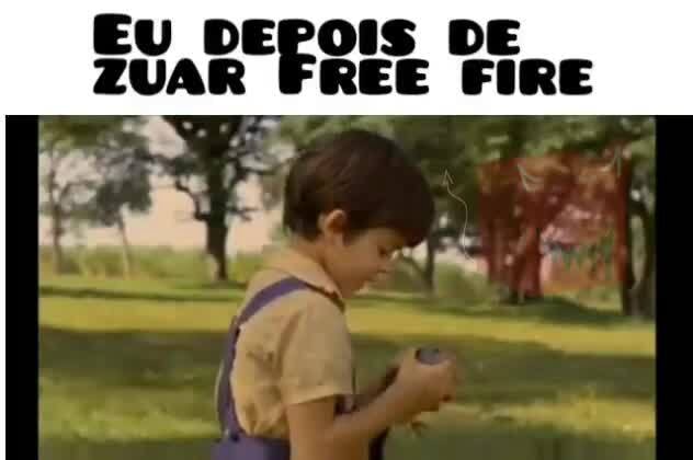 Pessoas: Você não pode zuar um jogador de free fire com um anime Eu:  observe WEB - iFunny Brazil