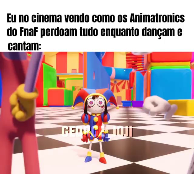 Simplismente o trailer do filme do FNAF coloquei a musica meu tempo  acabou - iFunny Brazil