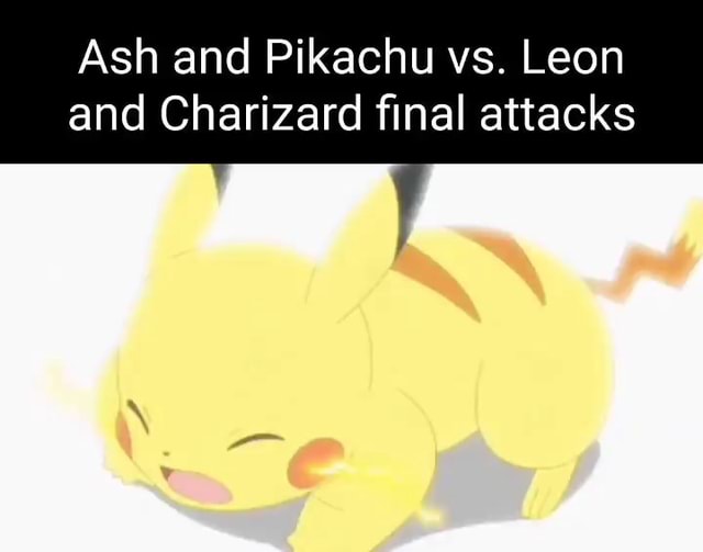 Pokémon (Ash vs Leon - Copa da Coroação Mundial - Final - Pikachu vs C