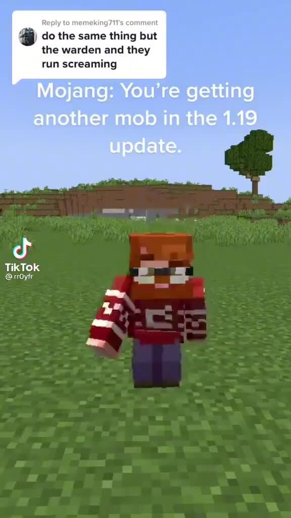 Mobs do Minecraft Realista Parte 1 Warden e Phantom UT - iFunny Brazil