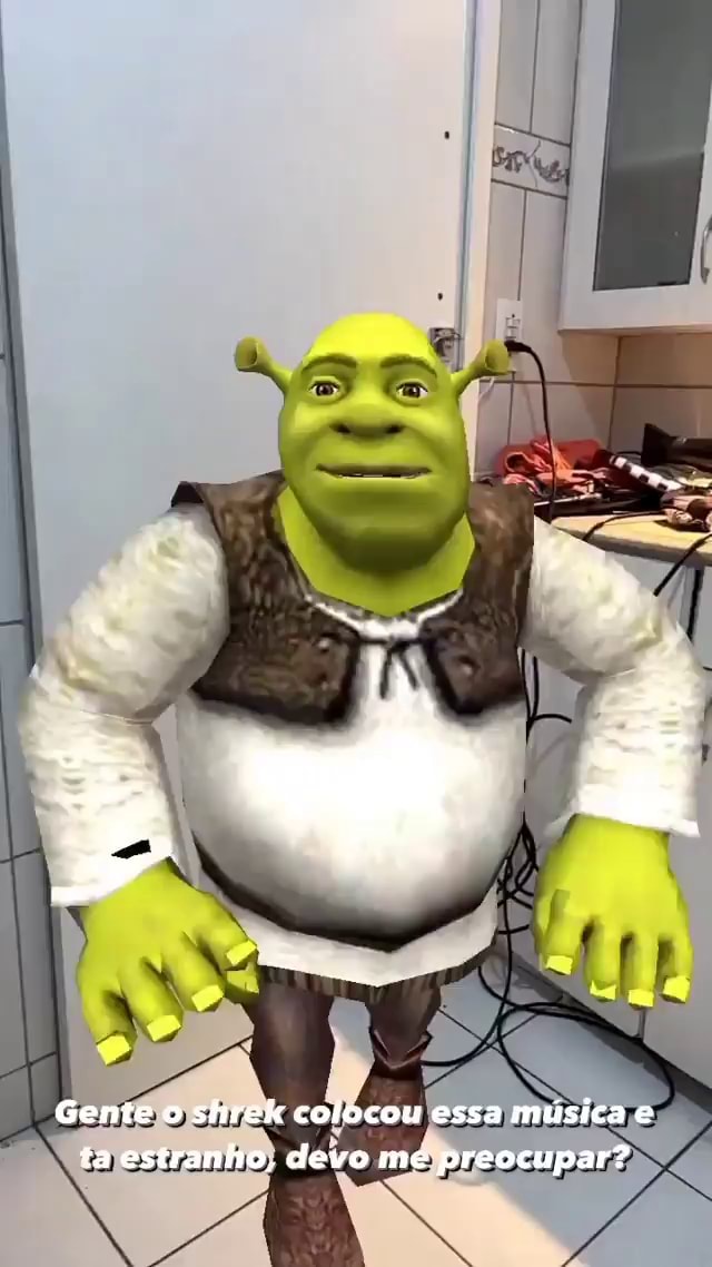 O QUE VOCÊ PREFERE? adotar o Shrek scp-999 - iFunny Brazil