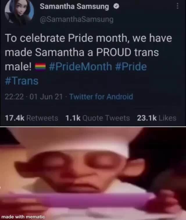 Samantha Samsung @ ma To celebrate Pride month, we have made