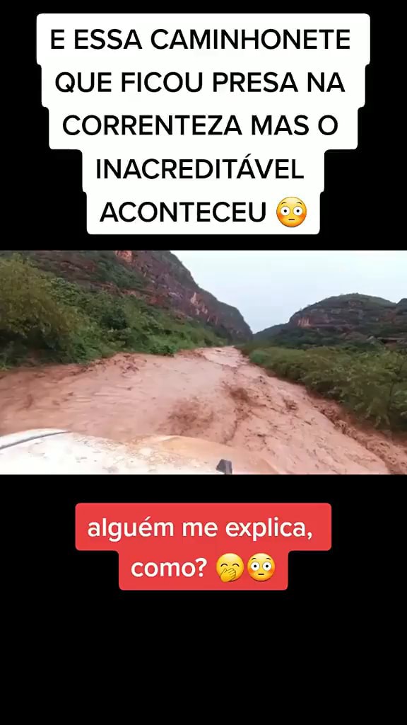 O INACREDITÁVEL ACONTECEU!!! 