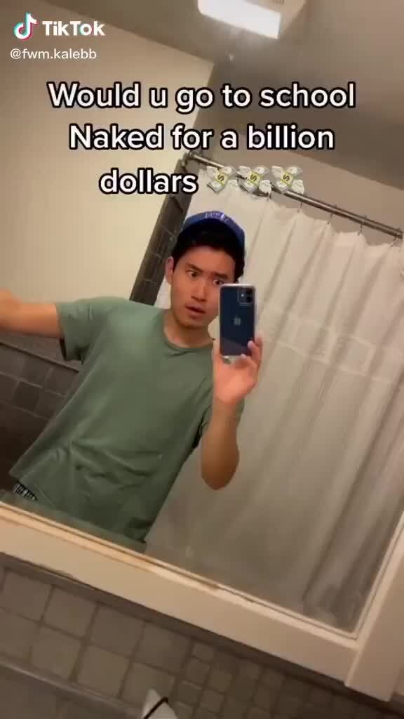 TikTok Woule U Goa Te Scnal Naked For A Billion Dollars IFunny Brazil