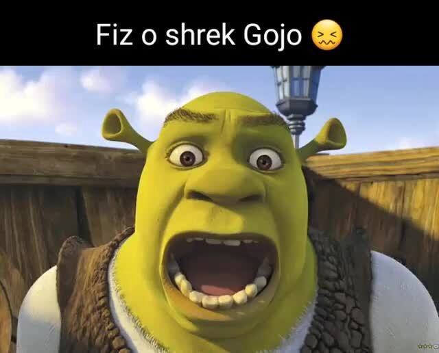 Shrek é a prova de que uma mina prefere ficar com um ogro feio do que com  um cara baixinho - iFunny Brazil