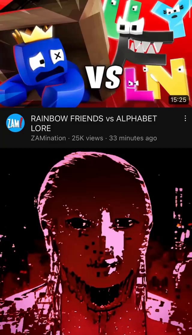 Alphabet Lore As Rainbow Friends ( 2023 ) 